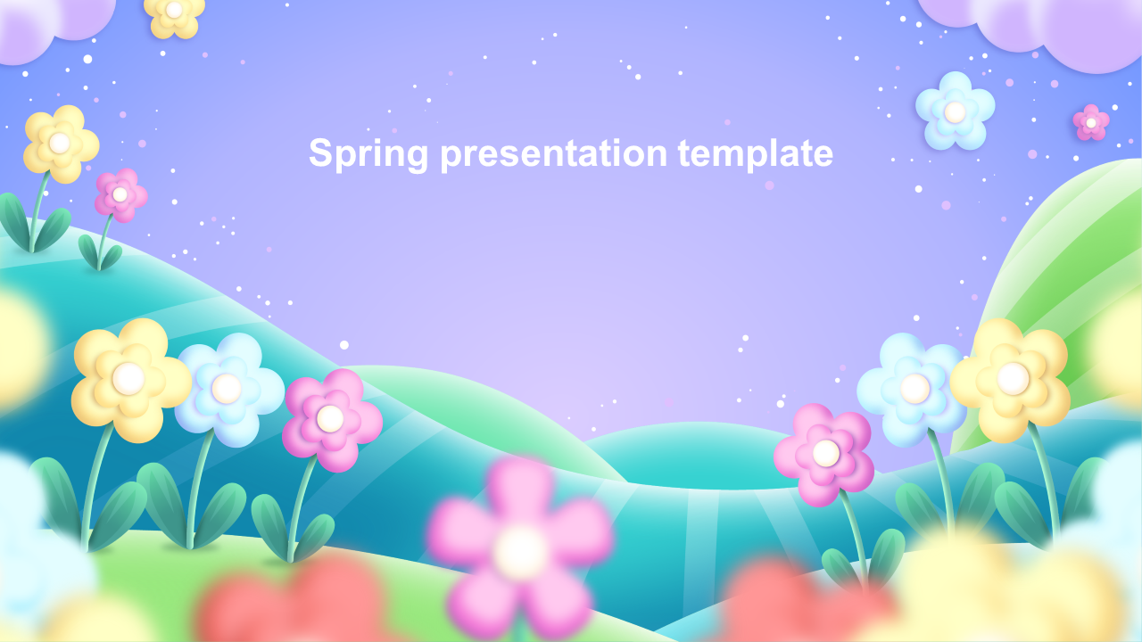 spring presentation template